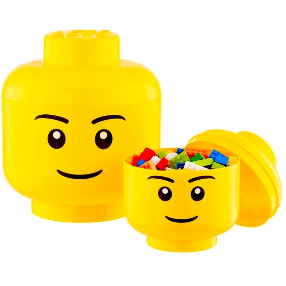 LEGO Storage Head (Large) and (small) storage head🫠